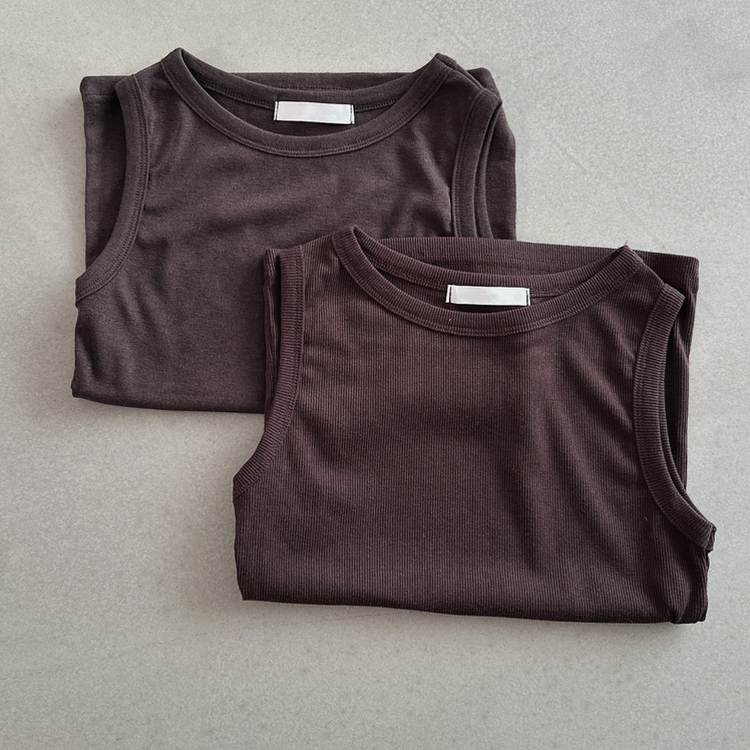 レイヤードスパンスリムキャミソール(8color)