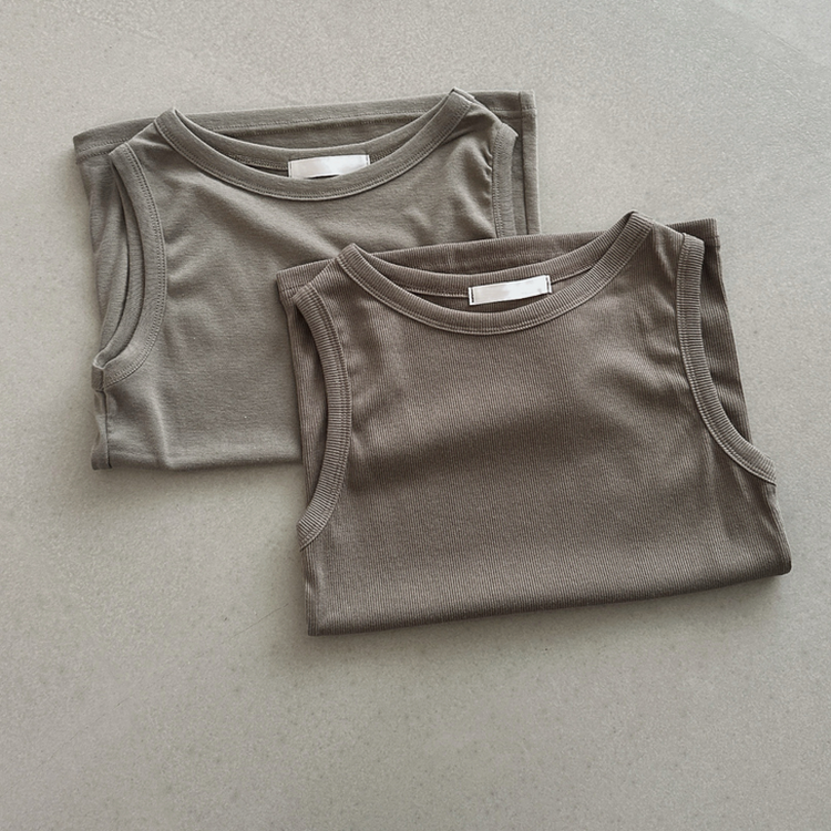 レイヤードスパンスリムキャミソール(8color)