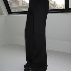 トレーニングパンツ スリムブーツカットトレーニングパンツ(6color) BLACK