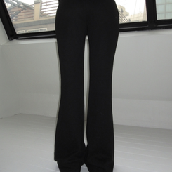 トレーニングパンツ スリムブーツカットトレーニングパンツ(6color) BLACK