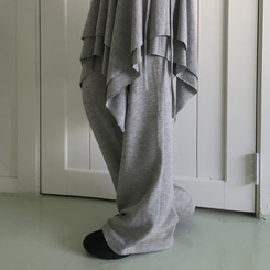 トレーニングパンツ スリムブーツカットトレーニングパンツ(6color) GREY