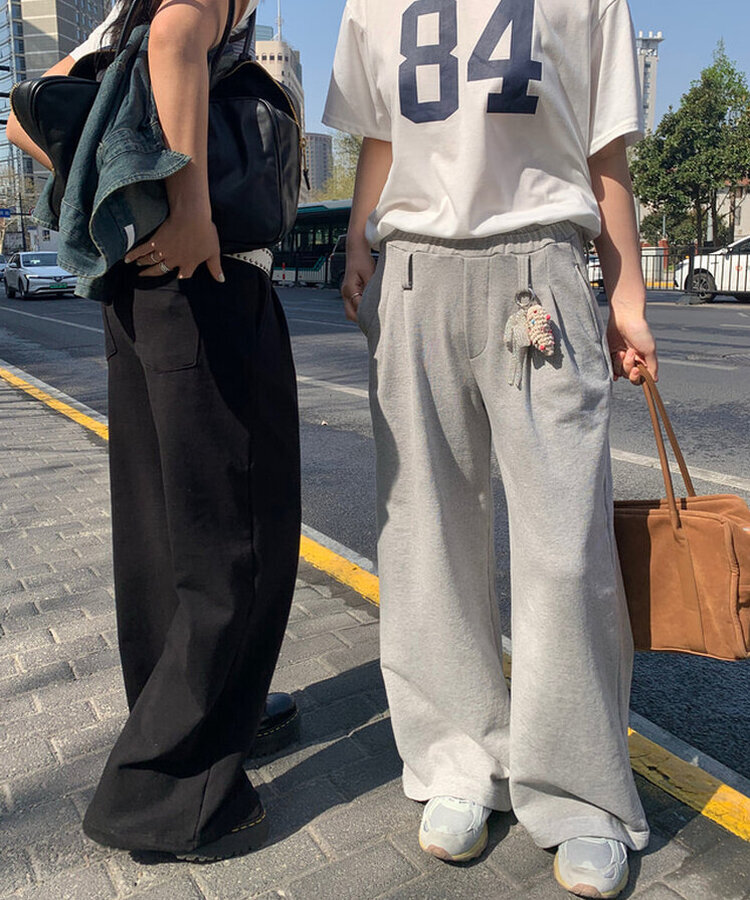 ベルトスウェットパンツ｜トレーニングパンツ｜韓国ファッション通販 SONA