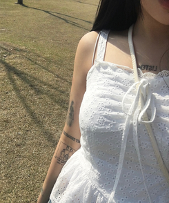 ブラウス パンチングレースキャミソールブラウス WHITE