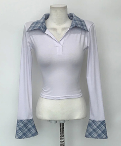 カラークロップTシャツ