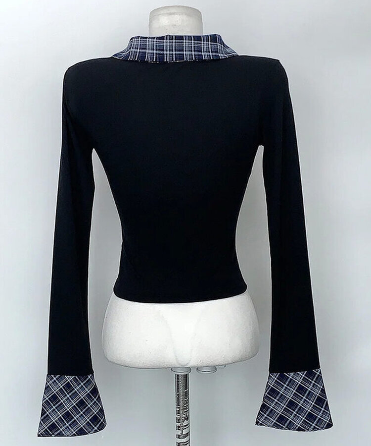 カラークロップTシャツ