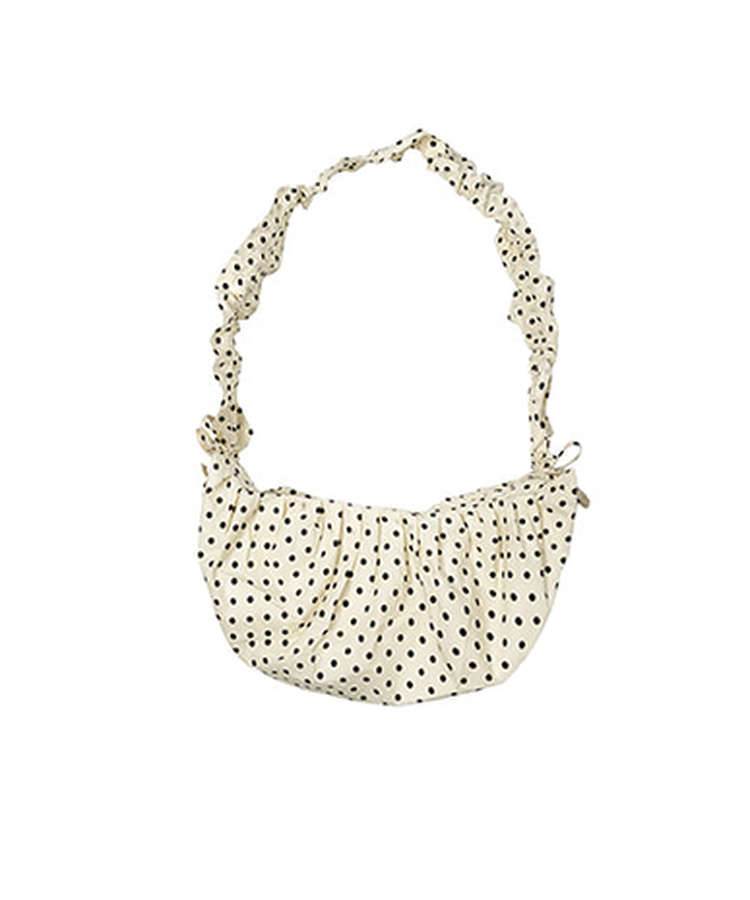 ドットシャーリングショルダーバッグ