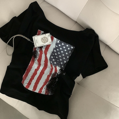 半袖Tシャツ アメリカンワンオフ半袖Tシャツ