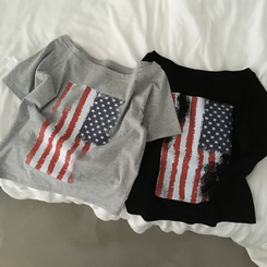 半袖Tシャツ アメリカンワンオフ半袖Tシャツ