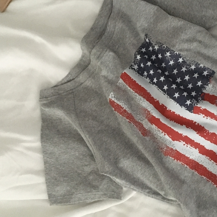 アメリカンワンオフ半袖Tシャツ