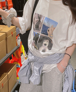 半袖Tシャツ ポピー半袖Tシャツ WHITE
