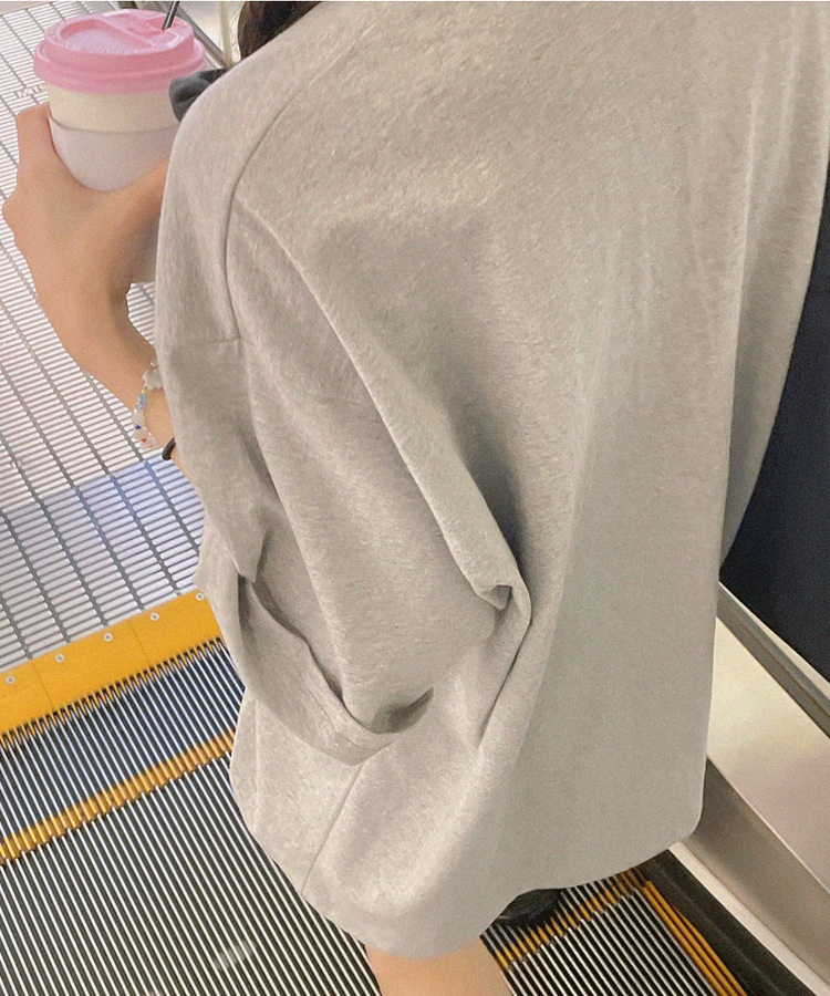 ポピー半袖Tシャツ GREY