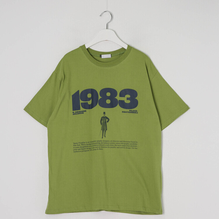 半袖Tシャツ ナンバーオーバーTシャツ