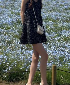 バッグ ラブリーパターンミニクロスバッグ IVORY