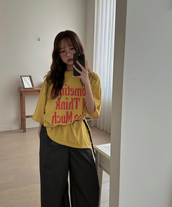 ボタンレイヤードスカートスラックスパンツ GREY