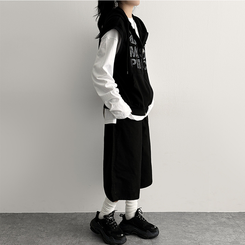 7分丈コットンバミューダパンツ｜ショートパンツ｜韓国