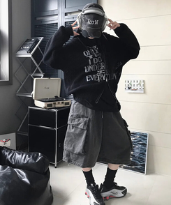 ショートパンツ ピグメントバミューダパンツ CHARCOAL