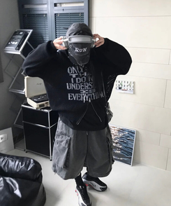 ショートパンツ ピグメントバミューダパンツ CHARCOAL