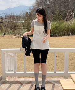 半袖Tシャツ エブリデイ半袖Tシャツ(8color) MELANGE GRAY
