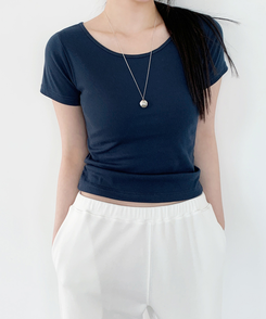 半袖Tシャツ エブリデイ半袖Tシャツ(8color) NAVY