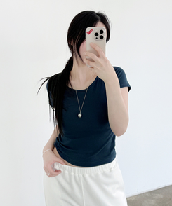 半袖Tシャツ エブリデイ半袖Tシャツ(8color) NAVY