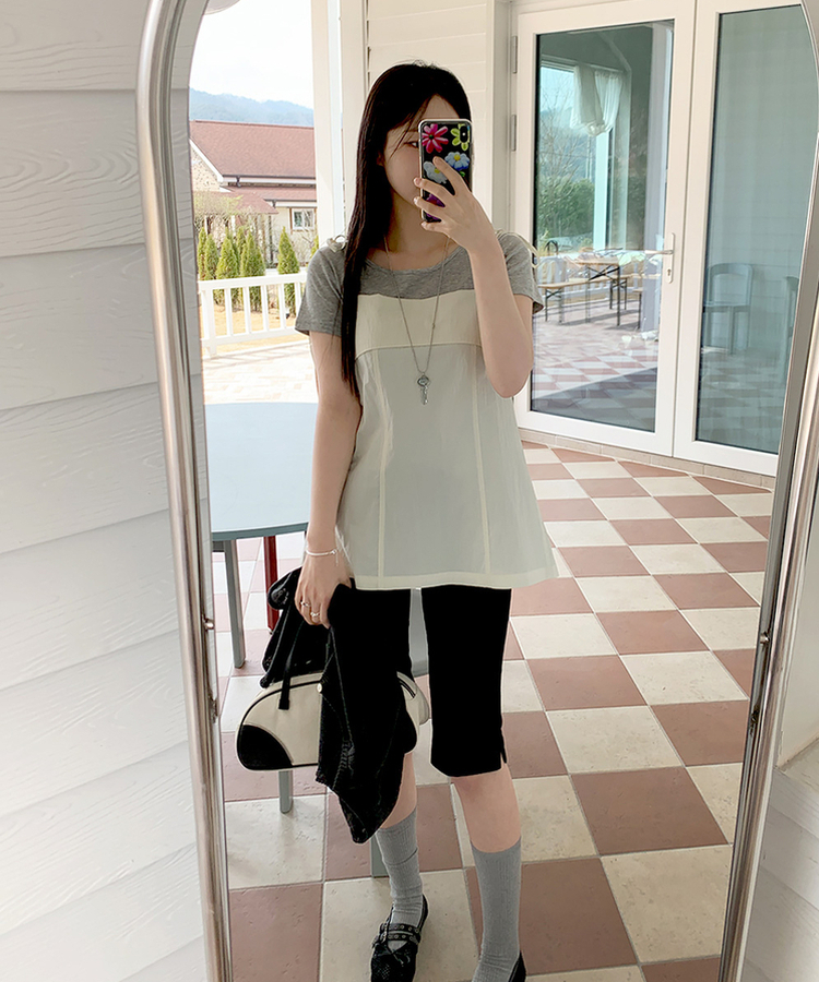 エブリデイ半袖Tシャツ(8color) MELANGE GRAY