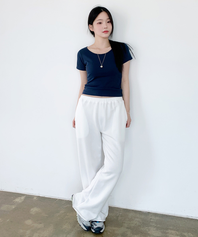 エブリデイ半袖Tシャツ(8color) NAVY