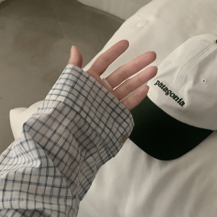 Made 포든 오버핏 체크 루즈 셔츠남방 4color 아이보리