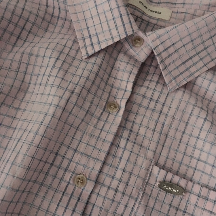 Made 포든 오버핏 체크 루즈 셔츠남방 4color