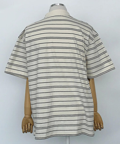 半袖Tシャツ ストライプ半袖Tシャツ