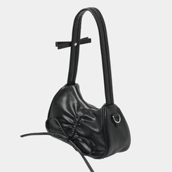 バッグ リボンミニショルダークロスバッグ BLACK