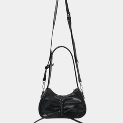 バッグ リボンミニショルダークロスバッグ BLACK