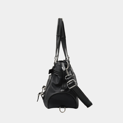 バッグ バックルショルダークロスバッグ BLACK