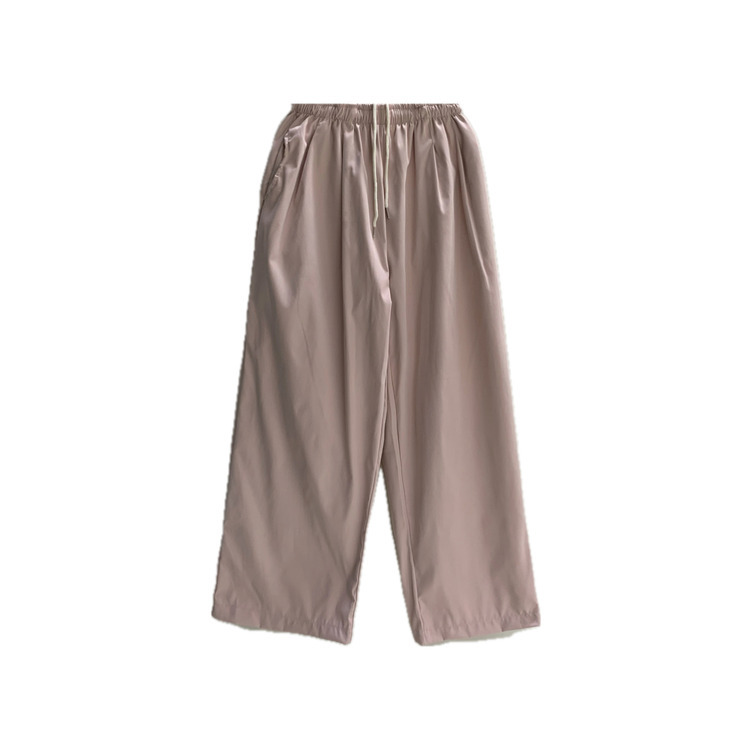 ヒップポケットピンタックワイドパンツ(6color)