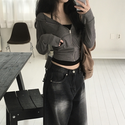 ノースリーブ ホルタースキャミソール BLACK