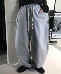 トレーニングパンツ バルーントレーニングパンツ MELANGE GRAY