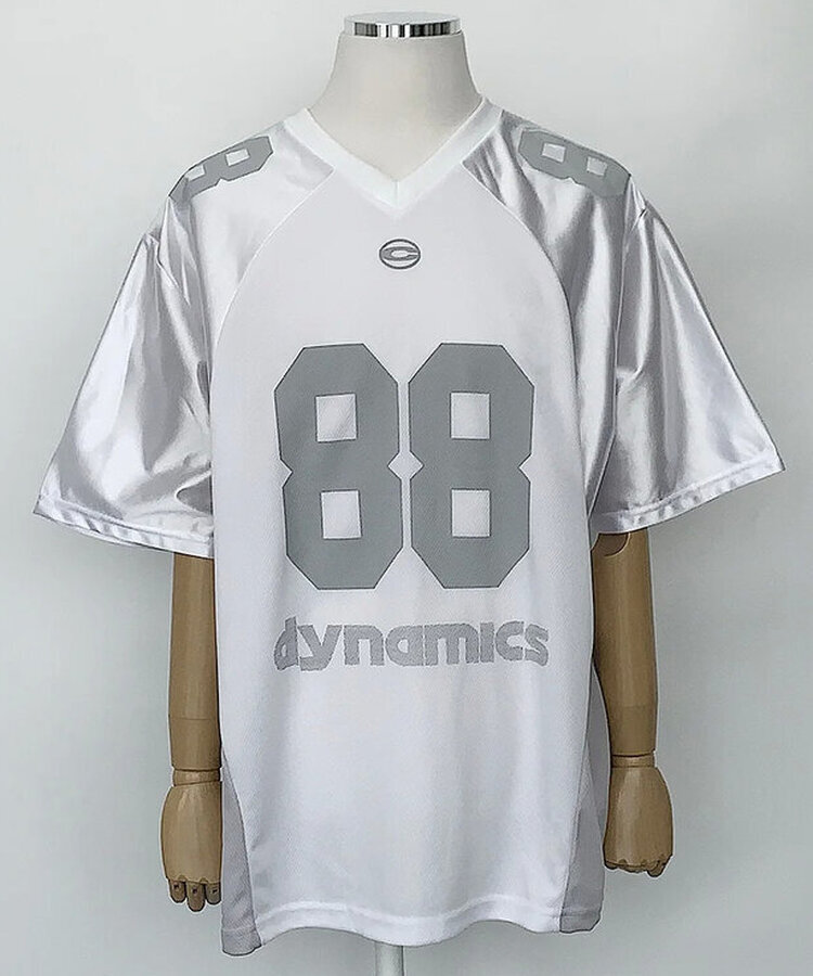 半袖Tシャツ グロッシーVネック半袖Tシャツ