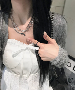 カーディガン ブリーズスリムニットカーディガン GREY