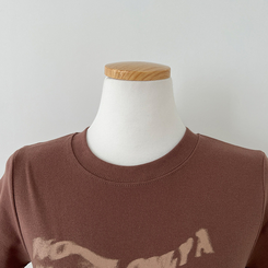 半袖Tシャツ レタリングクロップ半袖Tシャツ(5color)