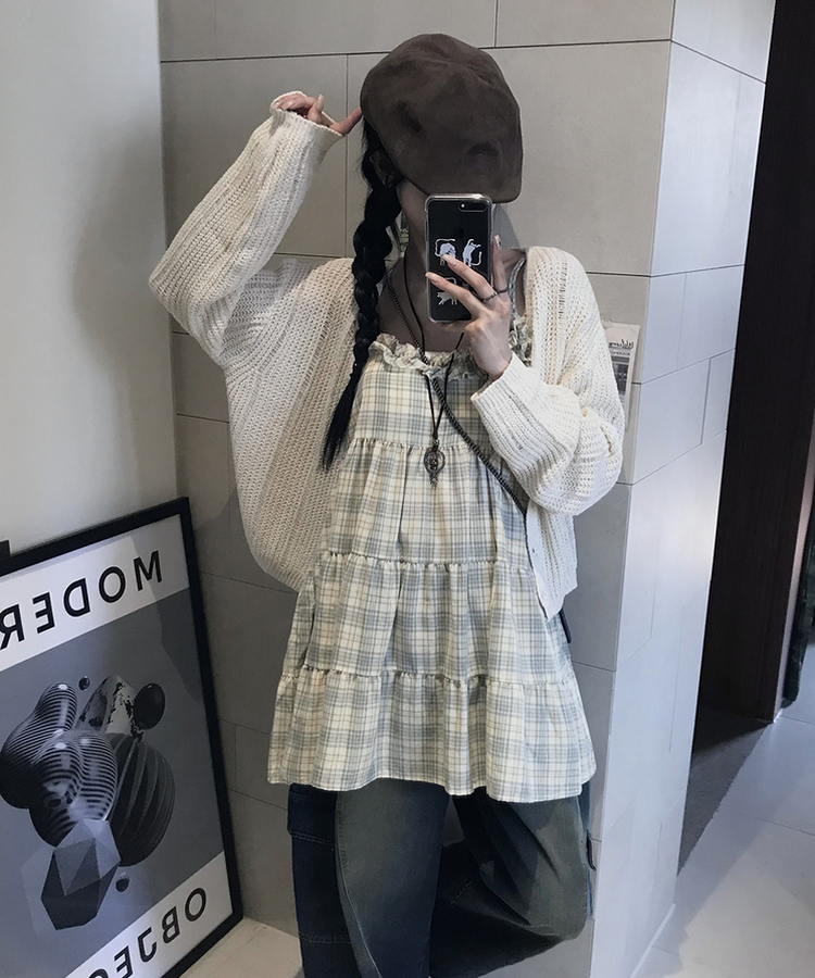 フリルキャミソールワンピース LIGHT YELLOW