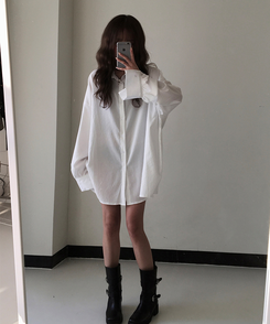 シャツ オーシャンオーバーフィットシャツ IVORY