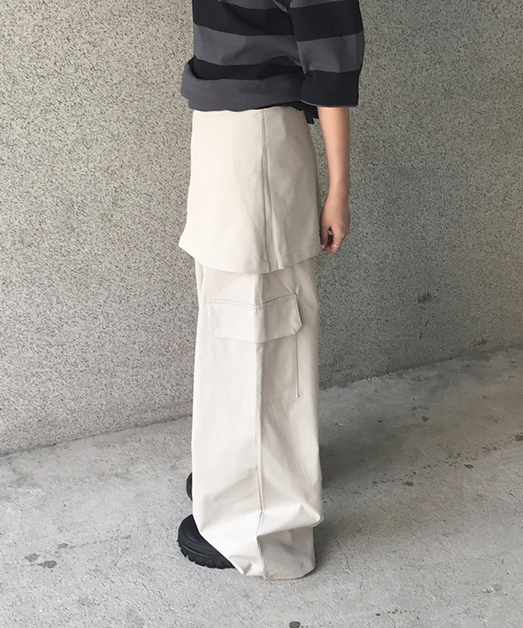 15日までSALE！！Paloma Wool レイヤードスカートパンツ　未使用 15日までSALE！！Paloma Wool レイヤードスカートパンツ 未使用