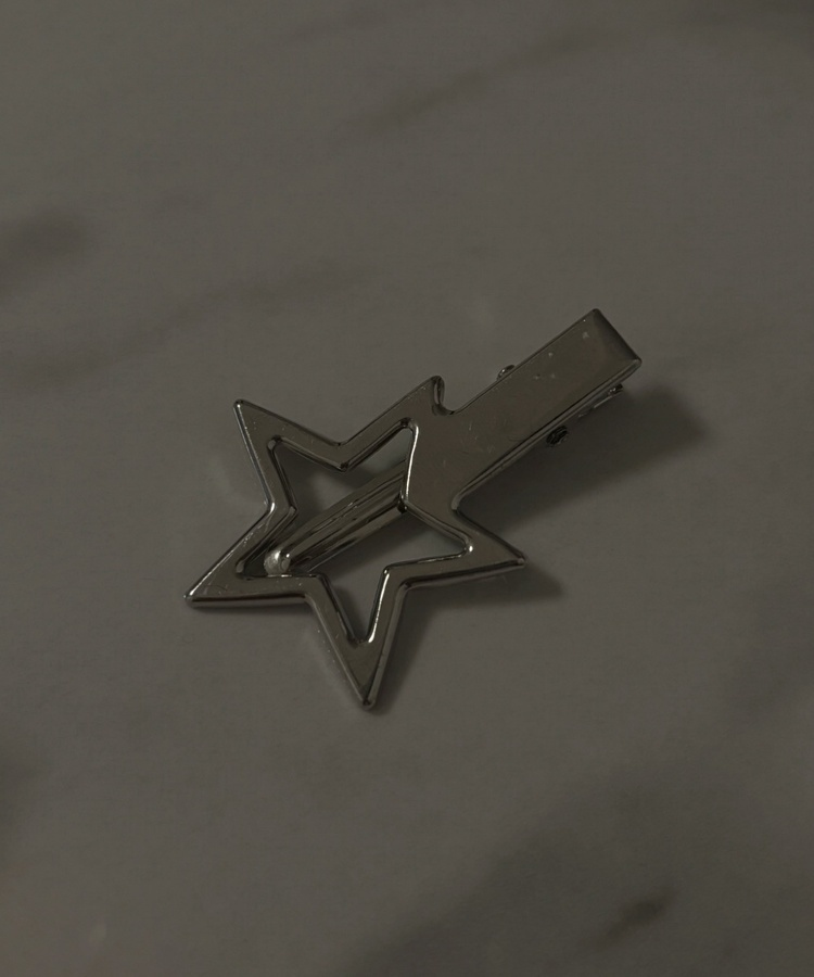 미니스타머리핀 실버