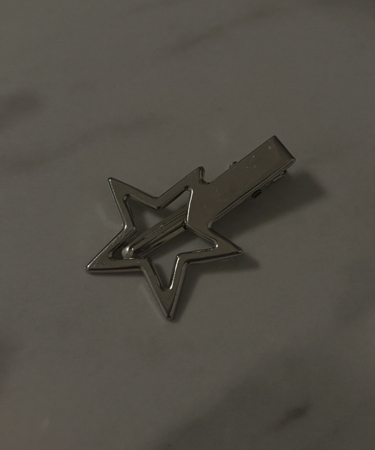 미니스타머리핀 실버