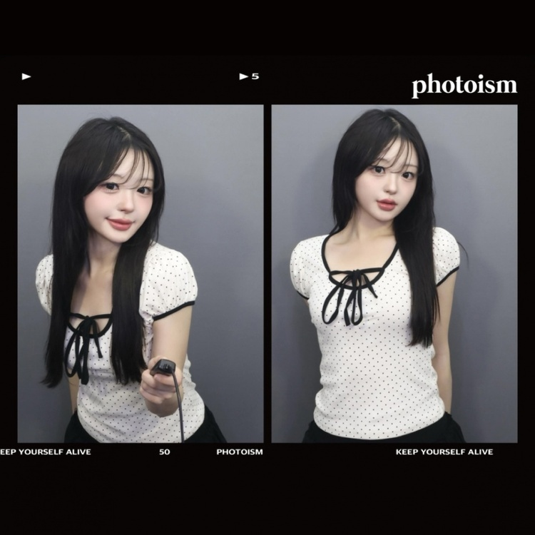 ドットシャーリングTシャツ CREAM