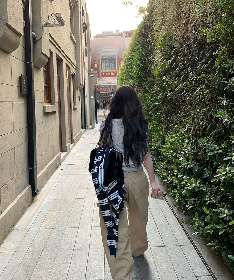 ワイド ラウンジパッチワイドパンツ BEIGE