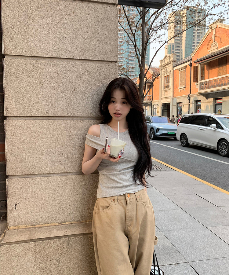 ワイド ラウンジパッチワイドパンツ BEIGE