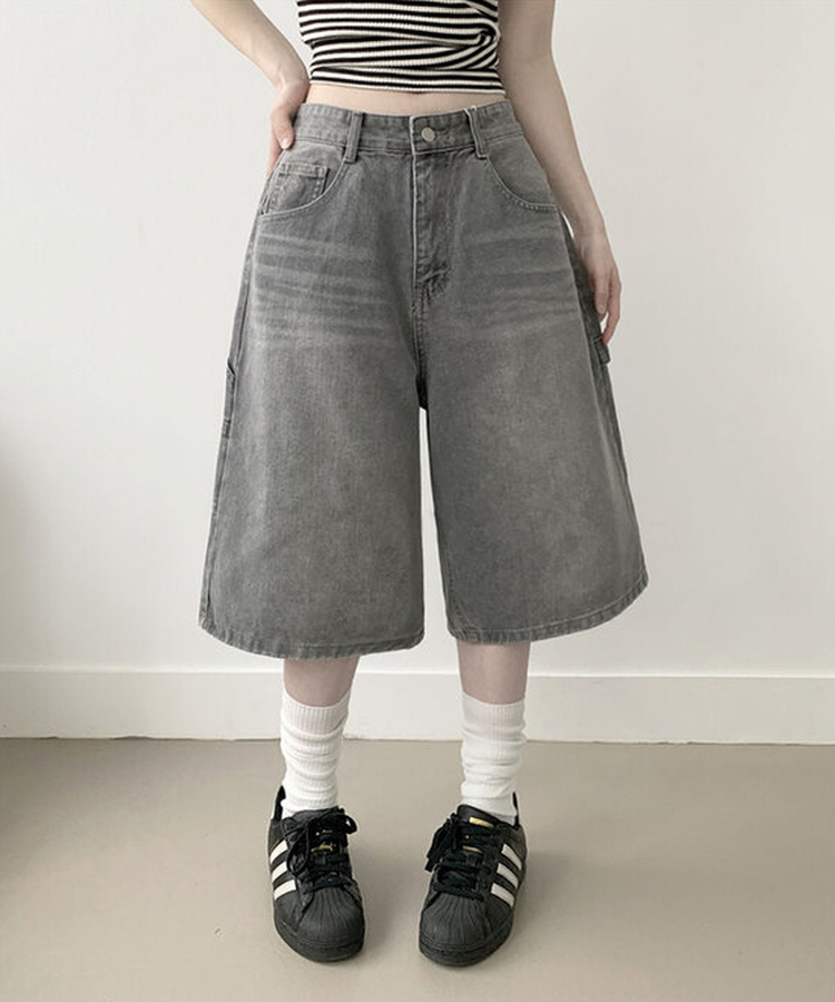 丈別】ウォッシングサイドバミューダパンツ(5color)｜ショートパンツ