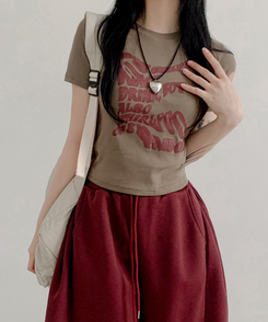 半袖Tシャツ ボートライン半袖Tシャツ(5color) KHAKI