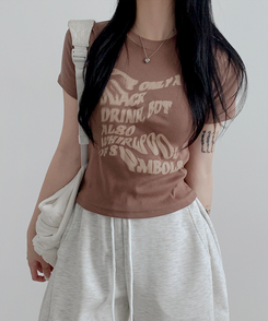 半袖Tシャツ ボートライン半袖Tシャツ(5color) CAMEL