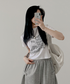 半袖Tシャツ ボートライン半袖Tシャツ(5color) WHITE